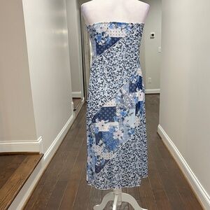 altar'd state blue patchwork dress Nashville Dress  St. George USA